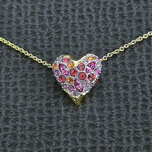 Alexis Bittar "Solanales" Crystal💎 Heart🩷 Pendant Necklace - NWT